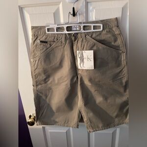 Calvin Klein Jeans Men's Khaki Shorts